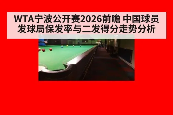 WTA宁波公开赛2026前瞻 中国球员发球局保发率与二发得分走势分析